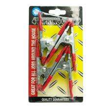 4 SPRING CLAMPS