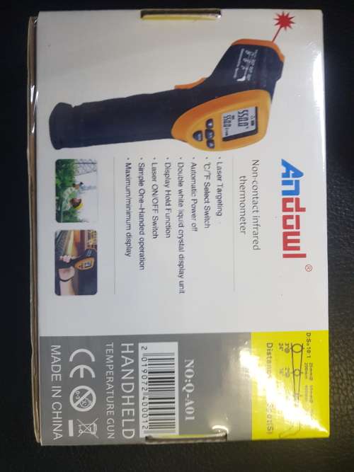 LOCALLY SHIPPED 3DAYS non contact infrared thermometer (CHECK HIGH FEVER)