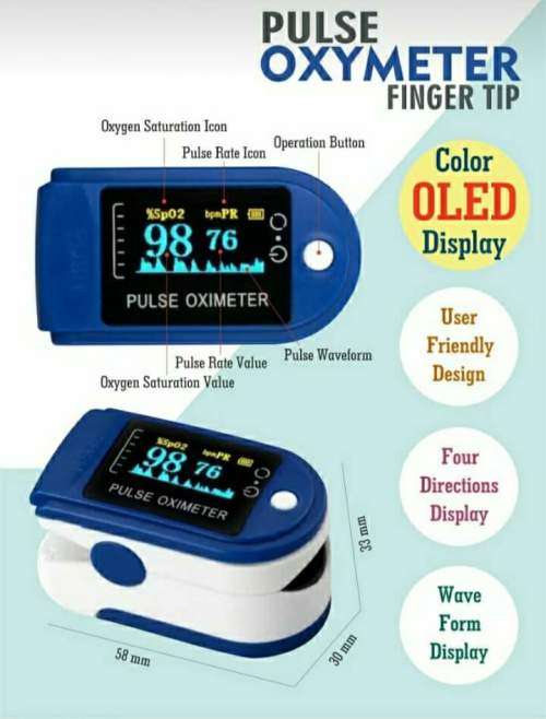 COVID TOOL OXIMETER ( measure oxygen levels )  SHIPPED IN 3 DAYS