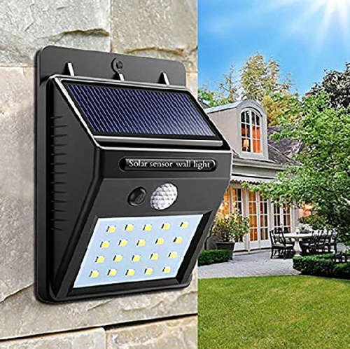 Solar Powered Led Wall Light