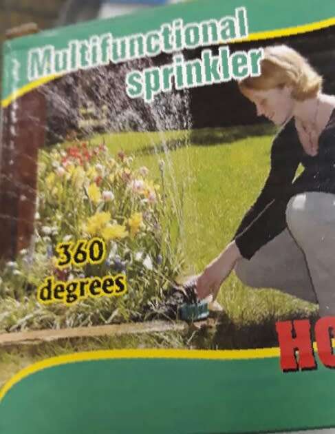 Multifunctional Sprinkler 360 degrees water irrigation system