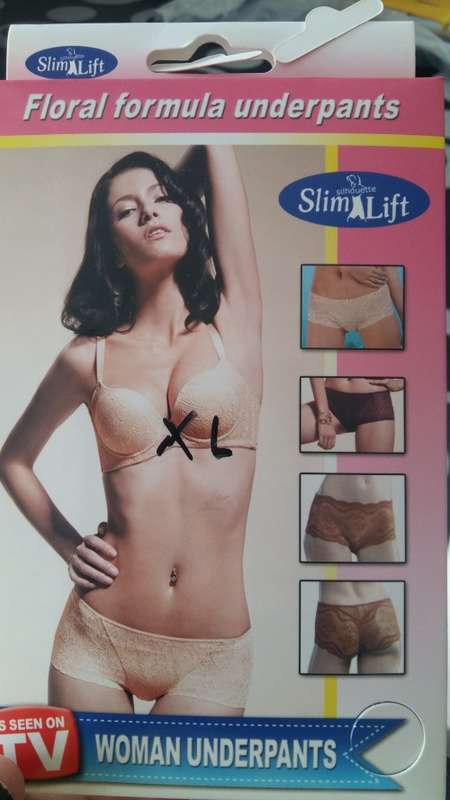 woman underpants