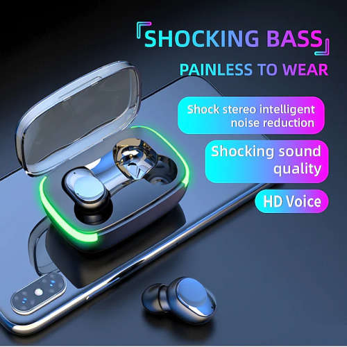 Y60 True Wireless Headphones TWS Earbuds Bluetooth 5.1 Stereo