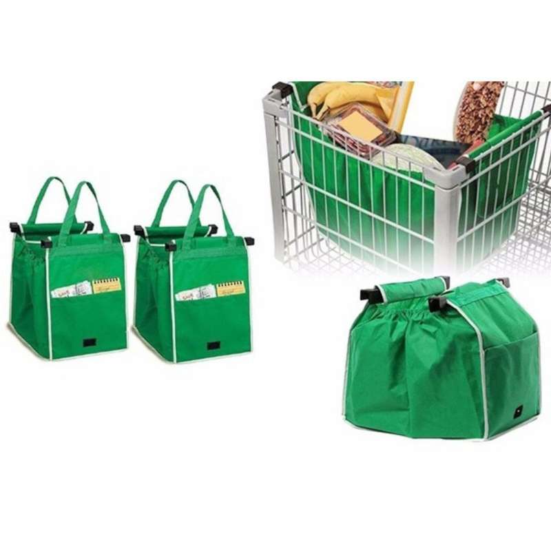 Set Of 2 Grab Clip Bag - Shopping Bag