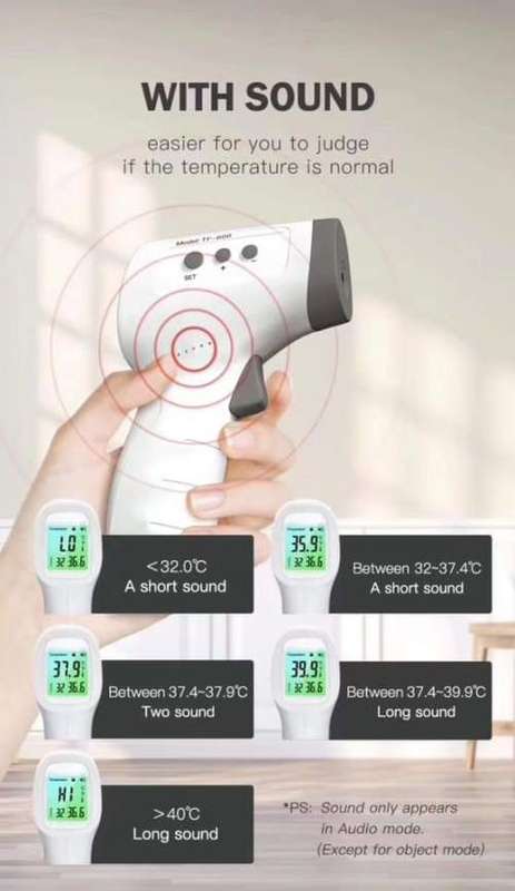 non contact infrared thermometer(medically certified) 2 days delivery