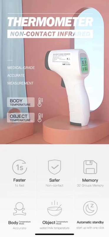 non contact infrared thermometer(medically certified) 2 days delivery