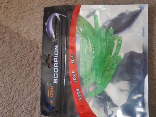 fishing lure worm design 6cm