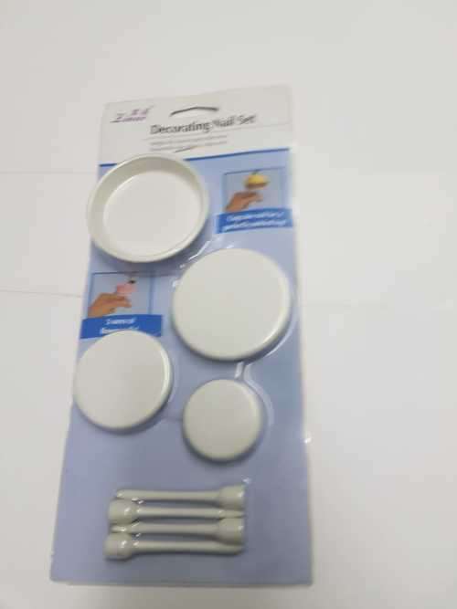 4 Pcs/Set Cake Flower Stand Nails Icing Cream Cupcake Sugar Craft Decorating