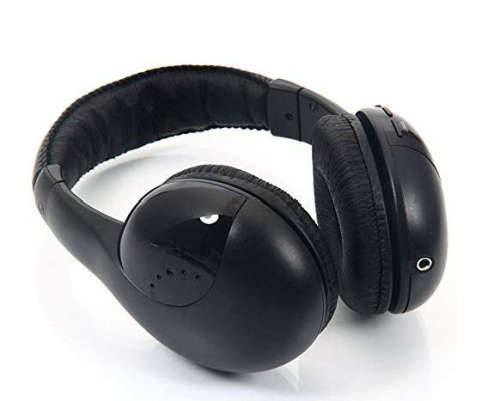 5 in 1 headset wireless headphones cordless RF Mic for PC TV DVD CD MP3 MP4