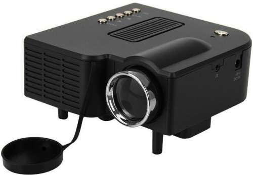 Mini LED Projector Home Cinema Theater with AV VGA USB and HDMI