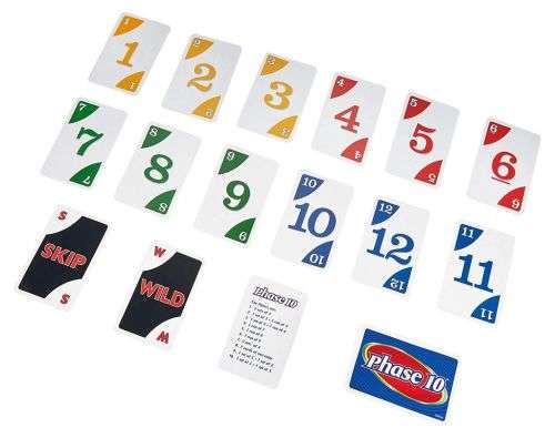 phase 10 card game
