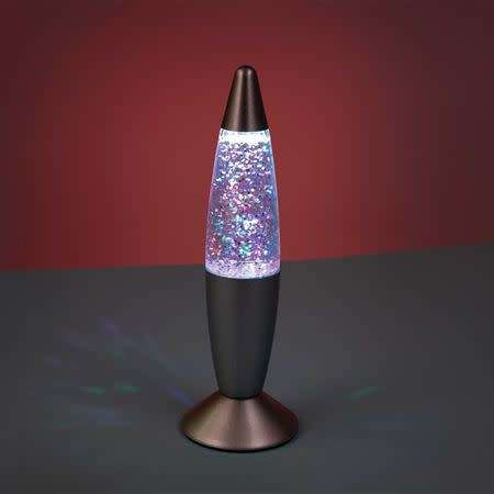 mini glitter lamp