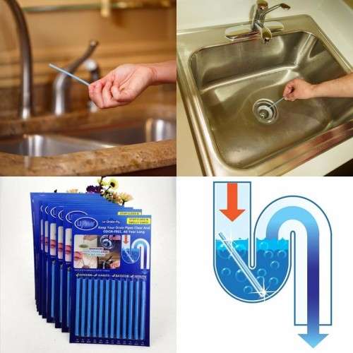 drain cleaning sticks