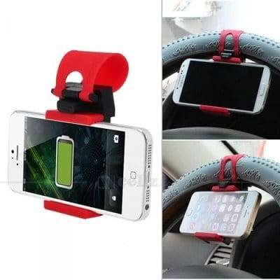 car steering wheel phone socket  holder
