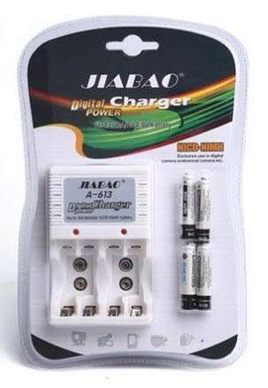 AAA Batteries 350mAh and charger for AA/AAA Rechargeable Batteries