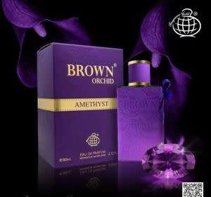 brown orchid amethyst