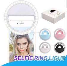 Selfie ring light