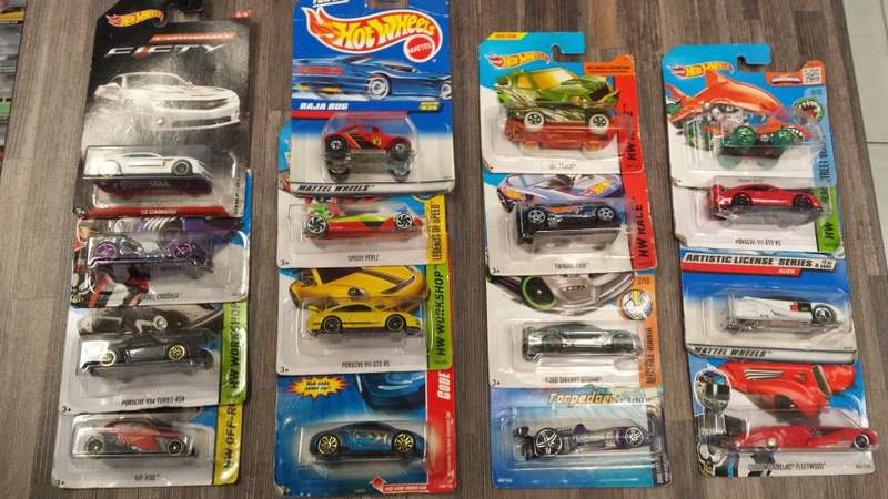 Various Model Cars Lot 50+, Mostly Hot Wheels
