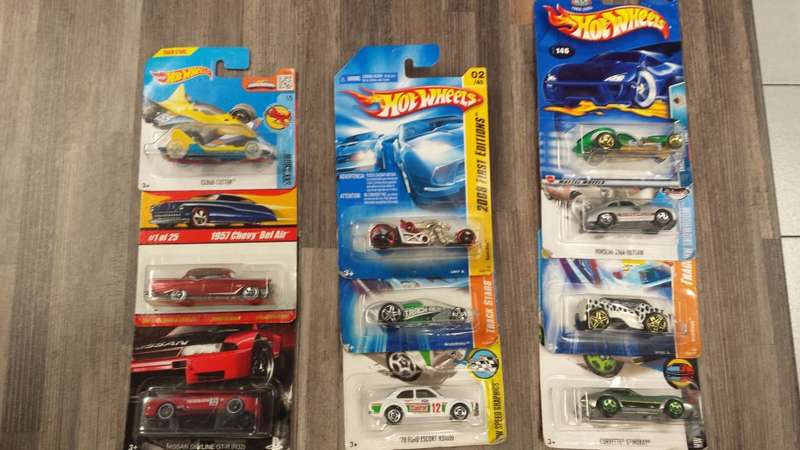Various Model Cars Lot 50+, Mostly Hot Wheels
