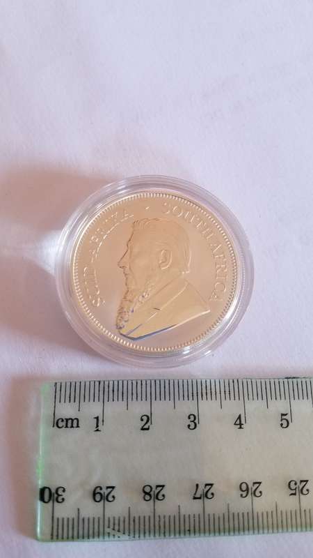 2017 1oz Fine-silver Krugerrand Premium Uncirculated Crazy R1 Start
