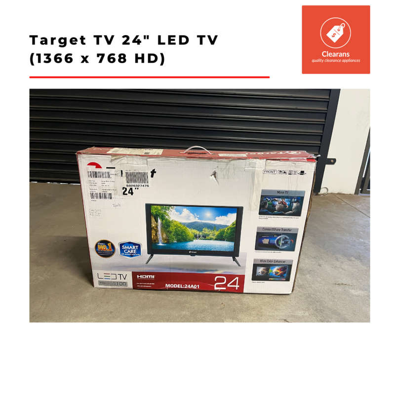 Target 24 inch LED TV (1366 x 768 HD) - 24A01
