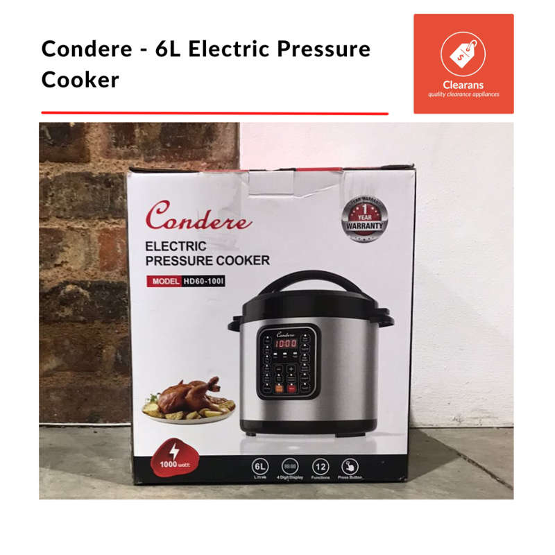 Condere - 6L Electric Pressure Cooker