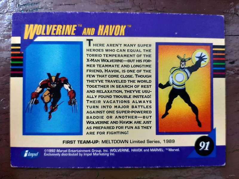 Marvel team-up 91, Wolverine & Havok