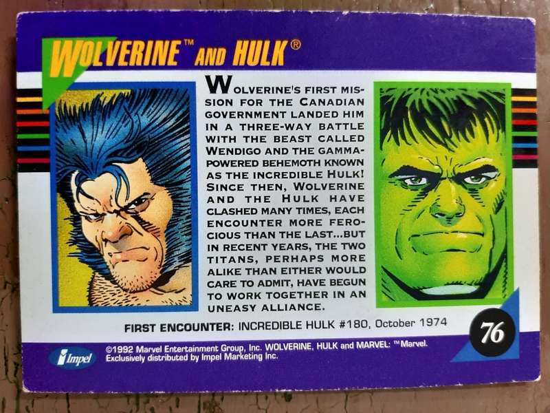 Marvel team-up 76, Wolverine and Hulk