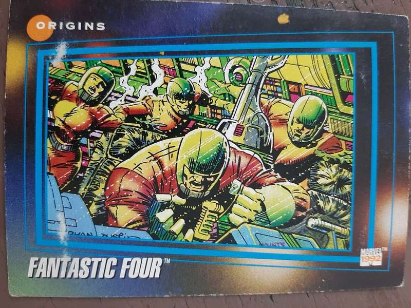 Marvel Origins 169 trading card, Fantastic Four