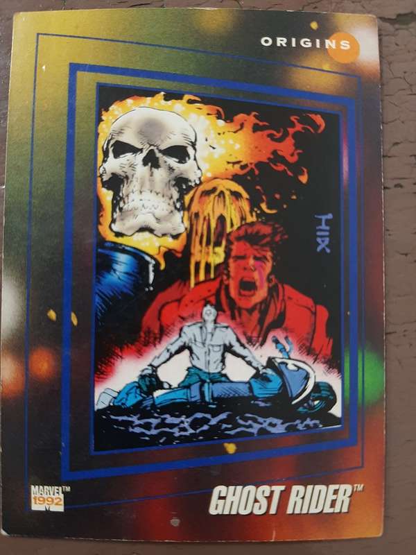 Marvel Origins 167 trading card, Ghost Rider