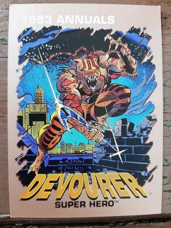 Marvel 1993 Annuals super hero 14, Devourer