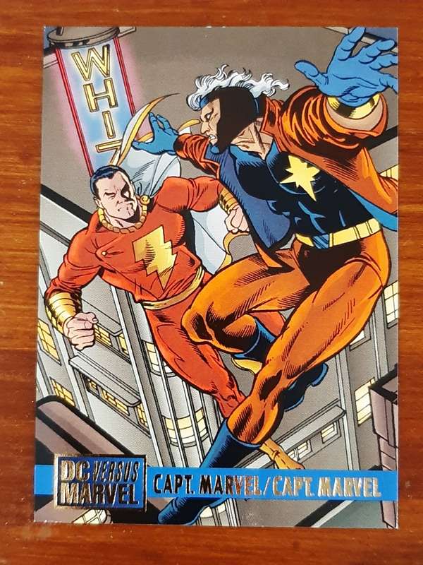 DC vs Marvel Battles 56, Capt Marvel/ Capt Marvel