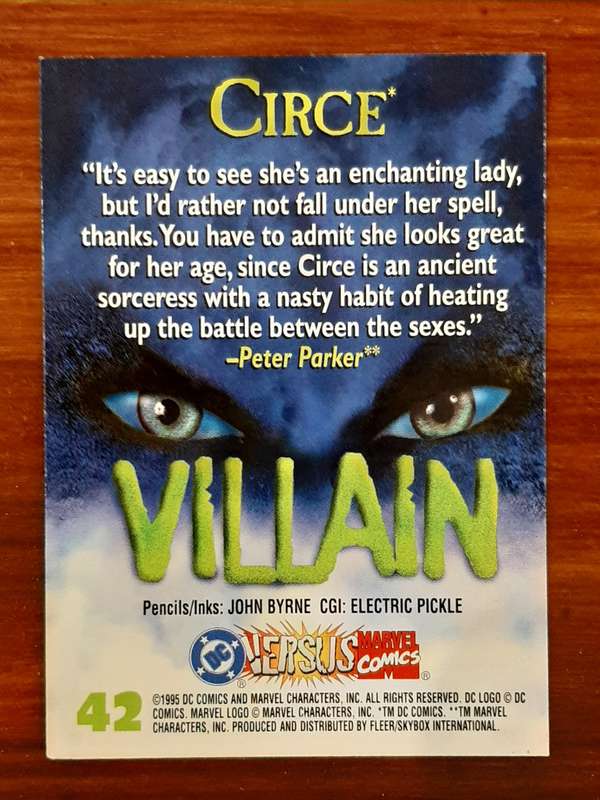 DC vs Marvel 42 Villain, Circe