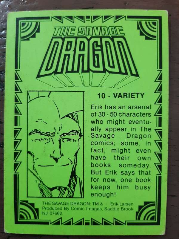 The Savage Dragon #10, Variety