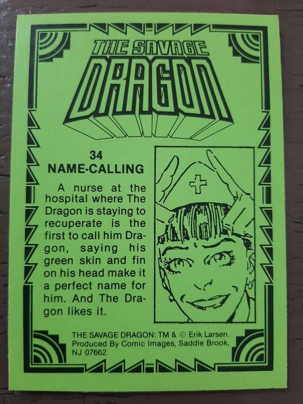 The Savage Dragon #34, Name-calling