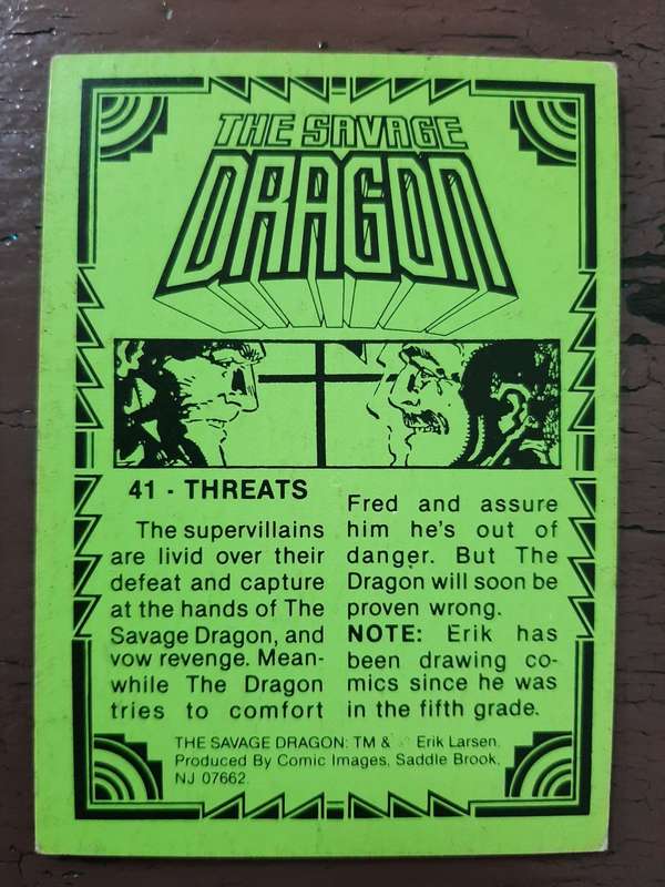 The Savage Dragon #41, Threats