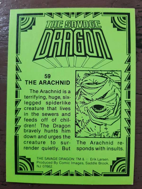 The Savage Dragon #59, The Arachnid