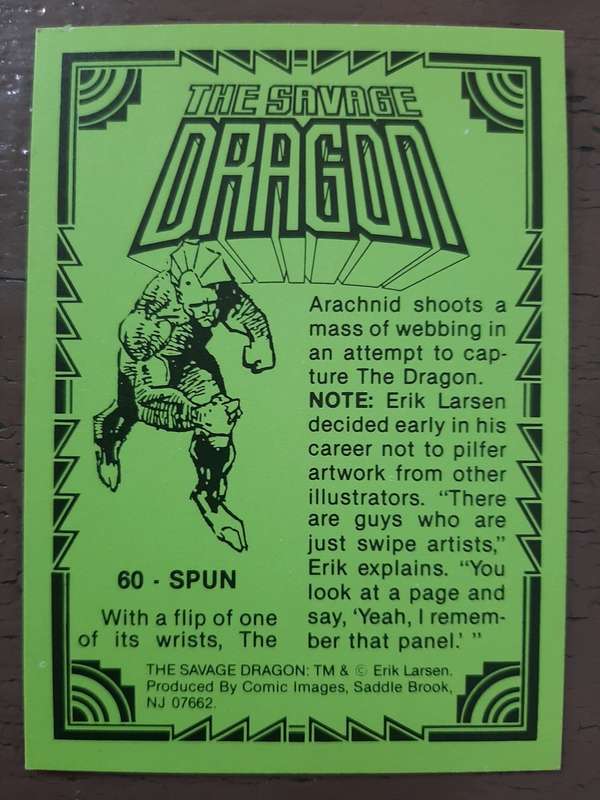 The Savage Dragon #60, Spun