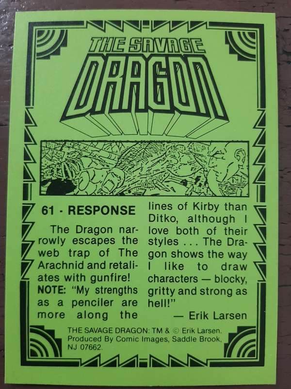 The Savage Dragon #61, Response