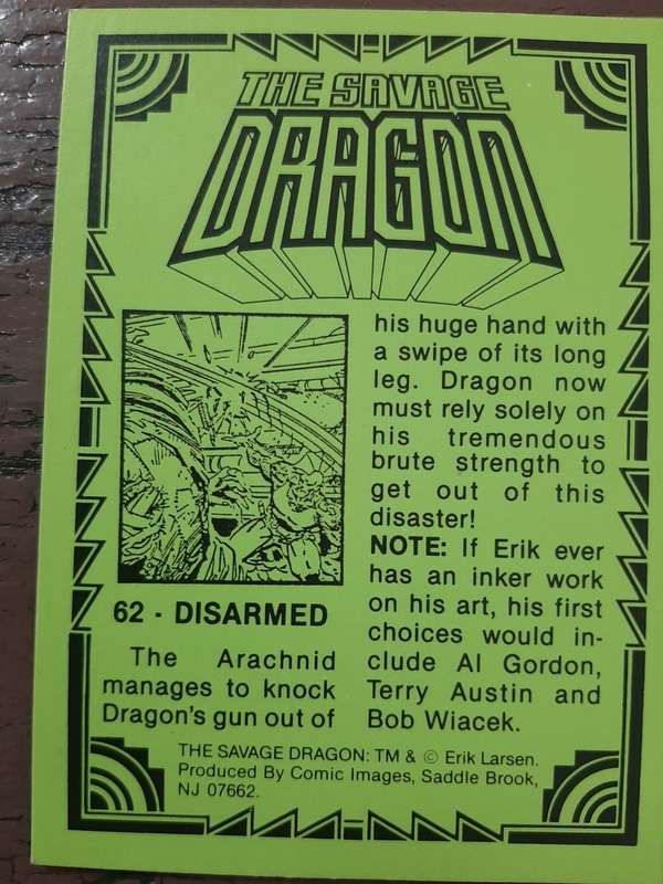 The Savage Dragon #62, Disarmed