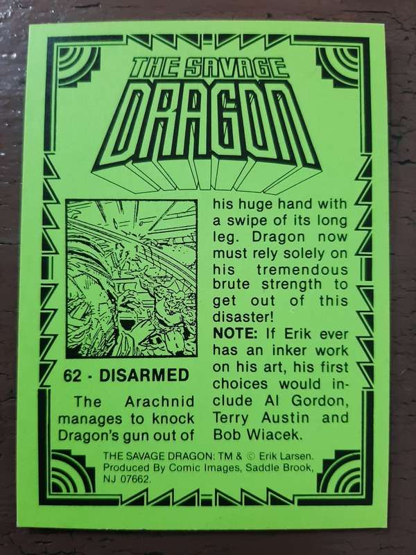 The Savage Dragon #62, Disarmed