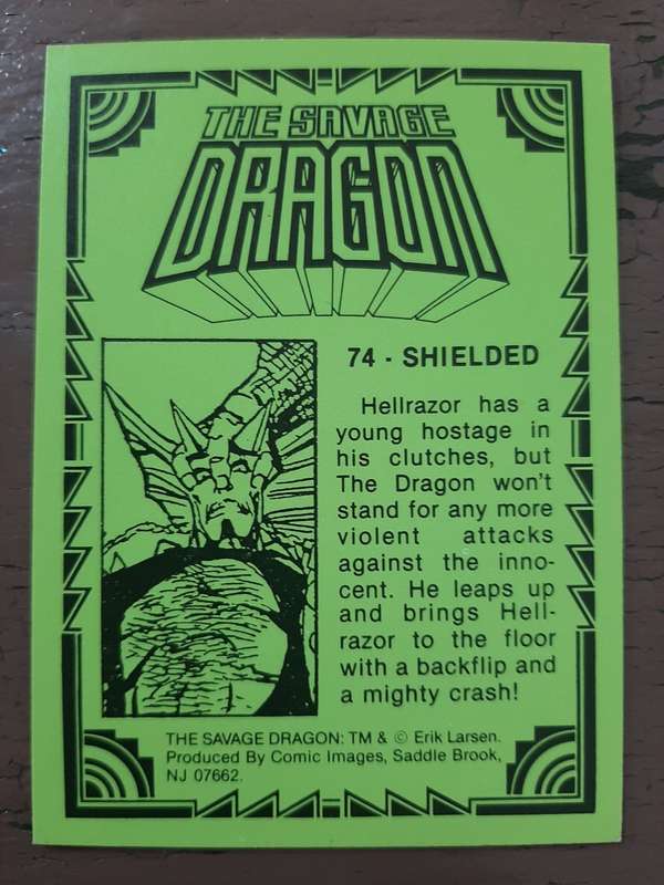 The Savage Dragon #74, Shielded