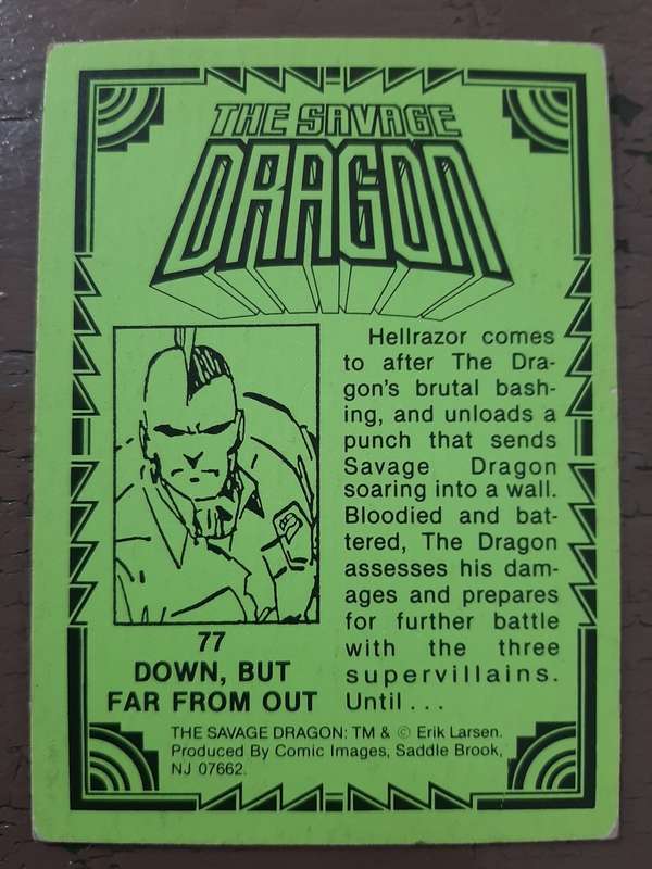 The Savage Dragon #77, Down, but far from out
