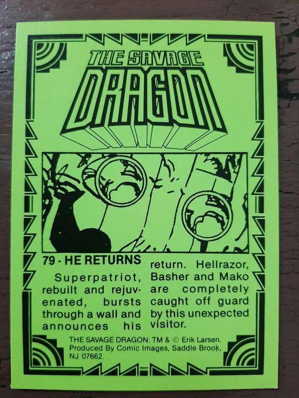 The Savage Dragon #79, He returns