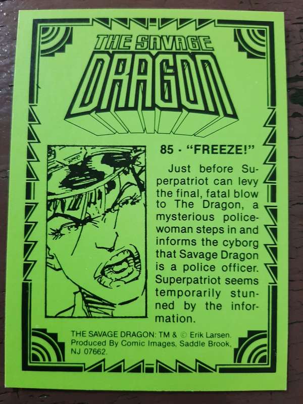 The Savage Dragon #85, `Freeze!`
