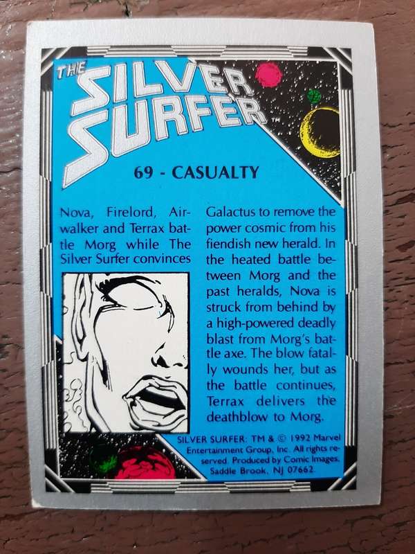 Marvel Silver Surfer #69 Casualty