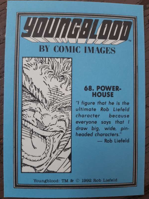 Comic Images Youngblood #68, Power-house