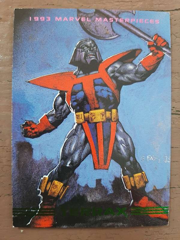 1993 Marvel Masterpieces #88, Terrax