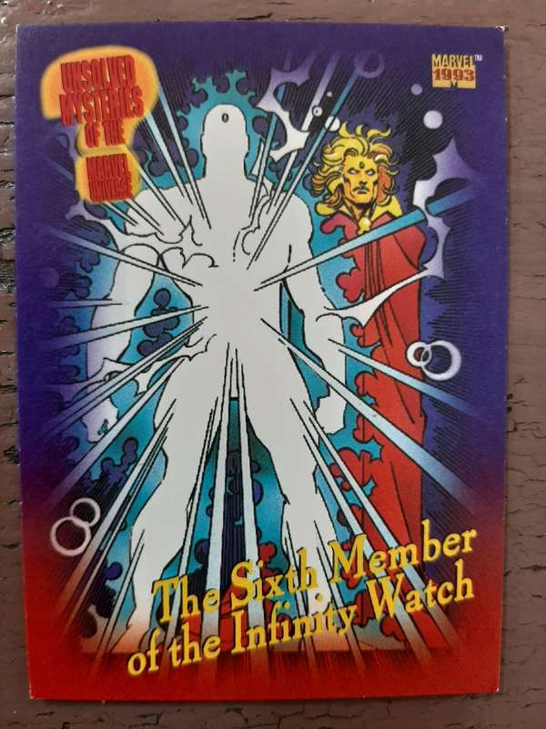 Unsolved mysteries of the Marvel Universe #142, The sixth member of the Infinity Watch
