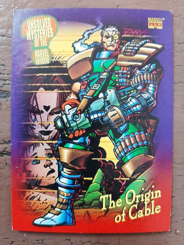 Unsolved mysteries of the Marvel Universe #137, The origin of Cable